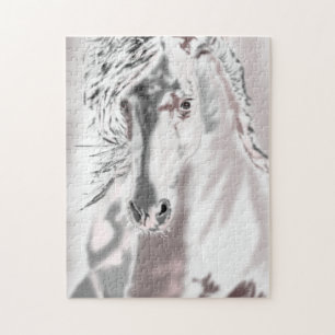 Puzzle Caballo blanco