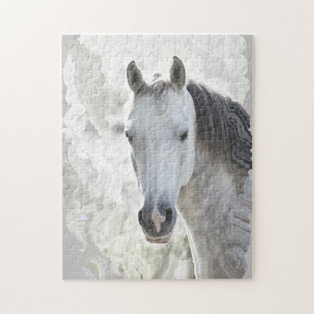 Puzzle Caballo blanco (Vertical)