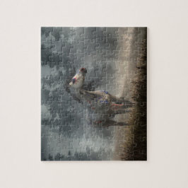 Puzzle Caballo de Guerra Gris Dapple