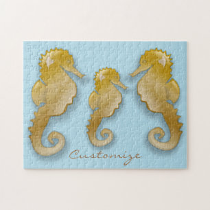 Puzzle Caballo de mar dorado Thunder_Cove