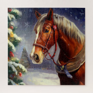 Puzzle Caballo de navidades (1)