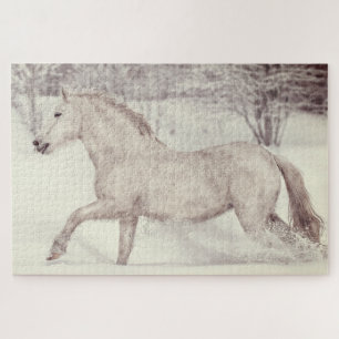 Puzzle Caballo de Navidades Snowley