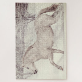 Puzzle Caballo de Navidades Snowley