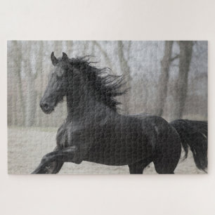 Puzzle Caballo de Stallion negro