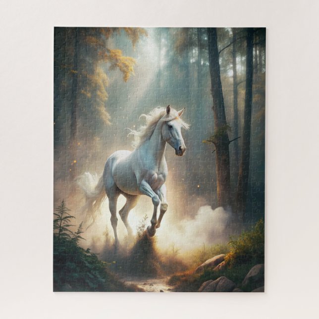 Puzzle Caballo en marcha (Vertical)