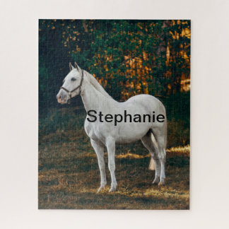 Puzzle Caballo en Paddock y amante de los caballos de gra