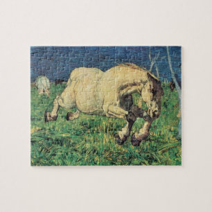 Puzzle Caballo galopante de Giovanni Segantini, Arte Vint