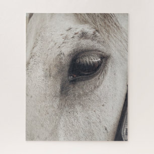 Puzzle Caballo Gray Mare, Ojo Cercano