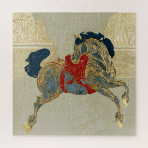 Puzzle Caballo Imperial Dorado