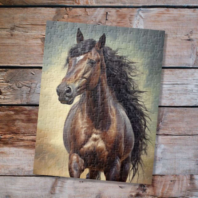 Puzzle Caballo marrón (Subido por el creador)