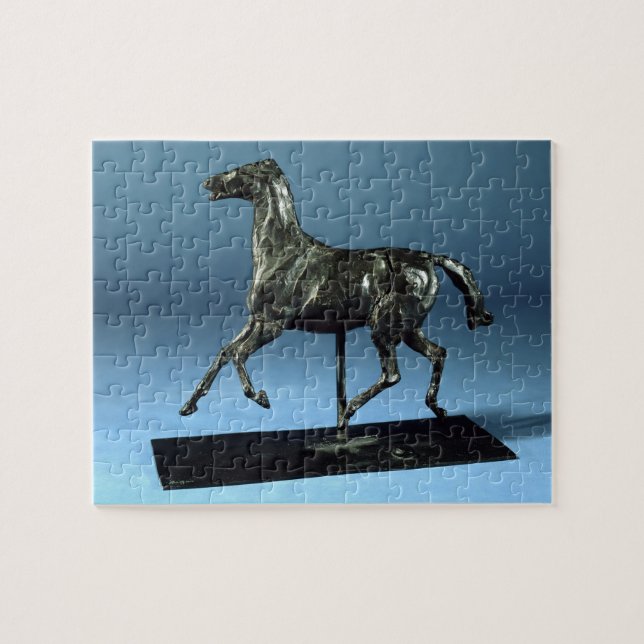 Puzzle Caballo que trota (bronce) (Horizontal)