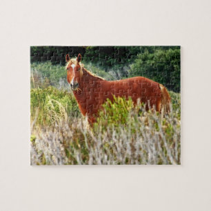 Puzzle Caballo salvaje Staredown