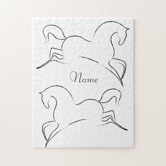 Puzzle Caballo salvaje Thunder_Cove (Vertical)