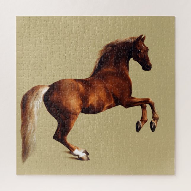 Puzzle Caballo Whistlejacket de George Stubbs (Vertical)