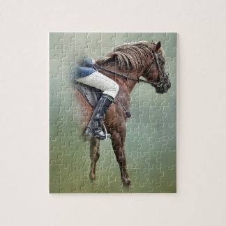 Puzzle Caballo y jinete