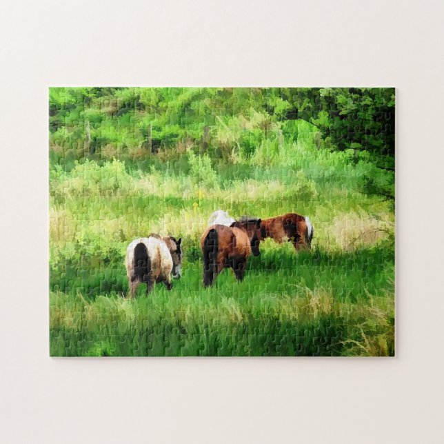 PUZZLE CABALLOS (Horizontal)