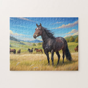 Puzzle Caballos