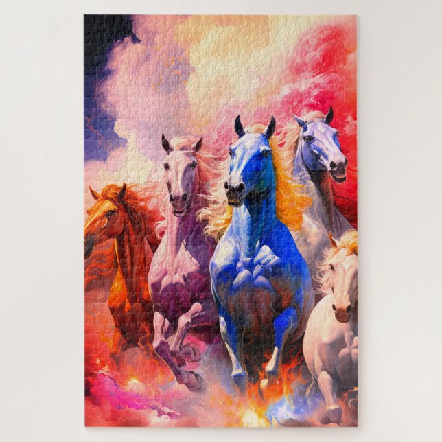Puzzle Caballos (Vertical)