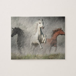 Puzzle Caballos Árabes