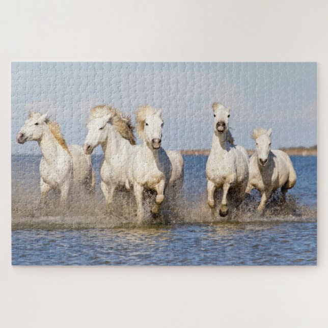Puzzle Caballos de Camargue (Horizontal)