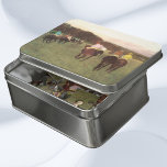 Puzzle Caballos de carreras en Longchamp por Edgar Degas<br><div class="desc">Caballos de carreras en Longchamp (1873-5) de Edgar Degas es una pintura de arte fino impresionista de época con jinetes en caballos de carreras. Los hombres van camino a la línea de partida. Sobre el artista: Edgar Degas (1834-1917) es considerado como uno de los fundadores del impresionismo aunque prefería el...</div>