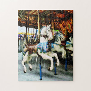 Puzzle Caballos de Carrusel