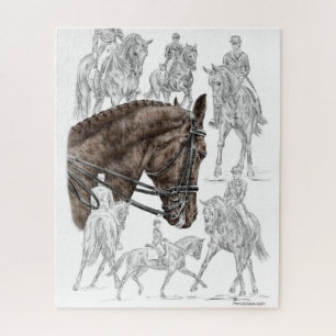 Puzzle Caballos de Dressage recopilados FEI