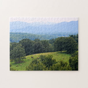 Puzzle Caballos en las montañas Blue Ridge de 11 x 14 pul