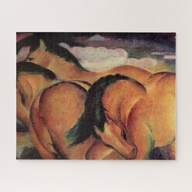 Puzzle Caballos marrones (Horizontal)