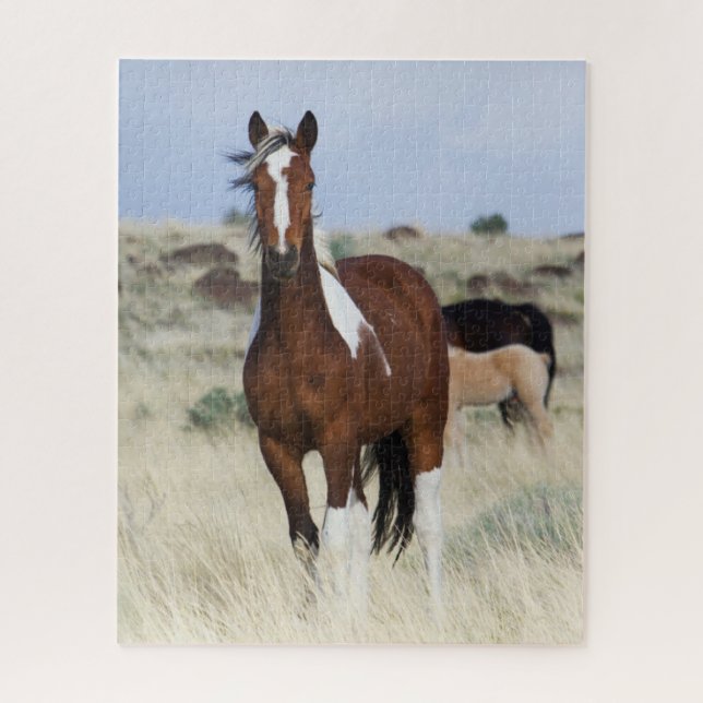 Puzzle Caballos Salvajes, Montañas Steens (Vertical)