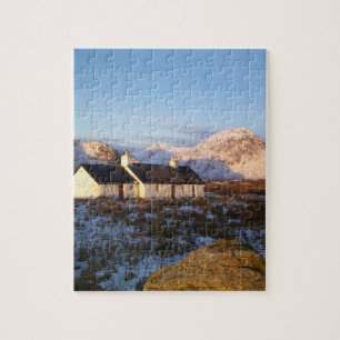 Puzzle Cabaña Blackrock, Glencoe, Highlands, Escocia