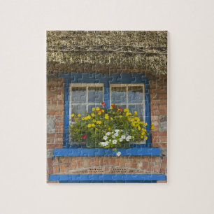 Puzzle Cabaña con techo de paja, Adare, condado de Limeri