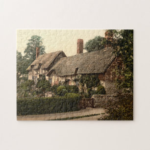 Puzzle Cabaña de Ana Hathaway, Stratford-en-Avon,