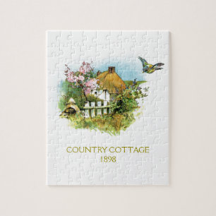 Puzzle Cabaña de campo