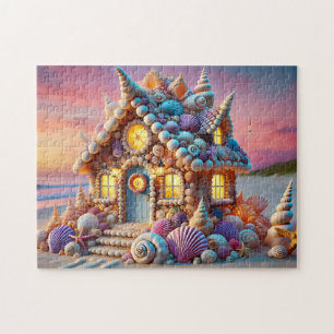Puzzle Cabaña de Caracoles Casa de Sirena Caprichosa en l