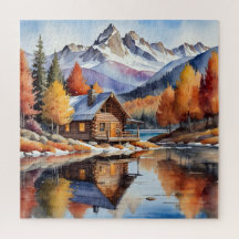 Cabaña de otoño