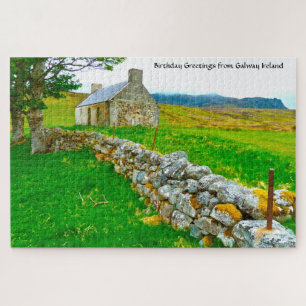 Puzzle Cabaña Irlandesa Antigua Galway Irlanda. Rompecabe