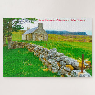 Puzzle Cabaña Irlandesa Antigua Galway Irlanda. Rompecabe