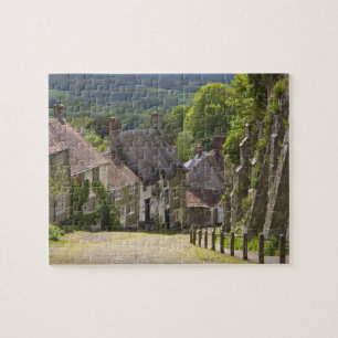 Puzzle Cabañas en Gold Hill, Shaftesbury, Dorset,