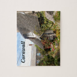 Puzzle Cabañas en la fotografía de Cadgwith Cornualles