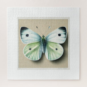 Puzzle Cabbage white butterfly 120924IREF250 - Watercolor