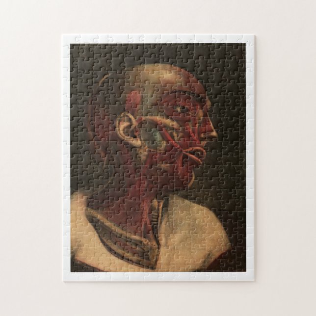 Puzzle Cabeza, cuello, y hombros de la anatomía el | del (Vertical)