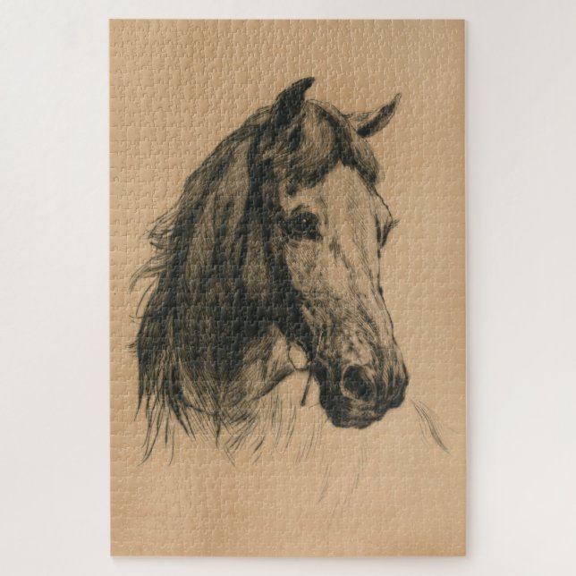 Puzzle Cabeza de caballo (por Heywood Hardy) (Vertical)