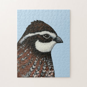 Puzzle Cabeza de codorniz Bobwhite