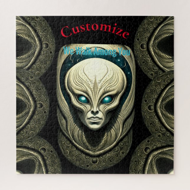 Puzzle Cabeza de cráneo de Alien Thunder_Cove (Vertical)