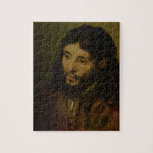 Puzzle Cabeza de Cristo, c.1648 (aceite en lona)