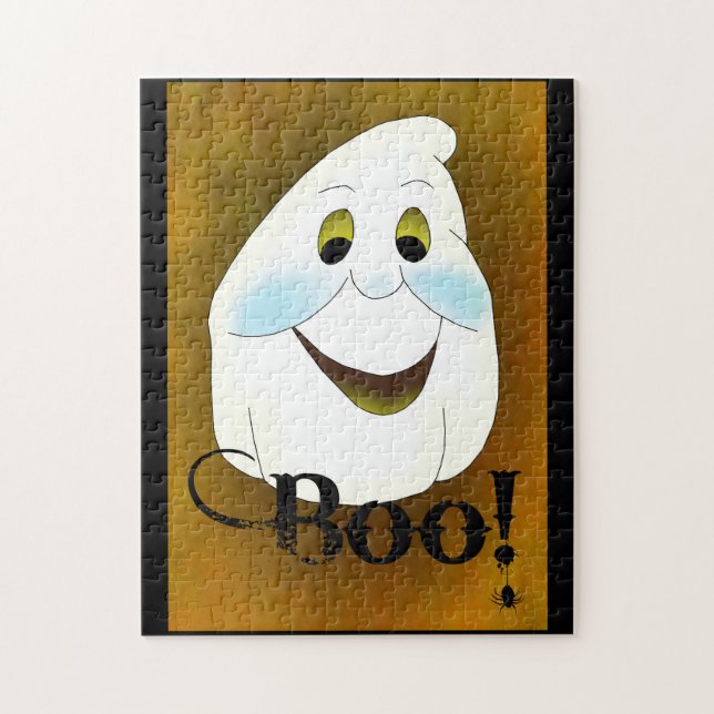 Puzzle Cabeza de Fantasma a la Antigua Boo (Vertical)