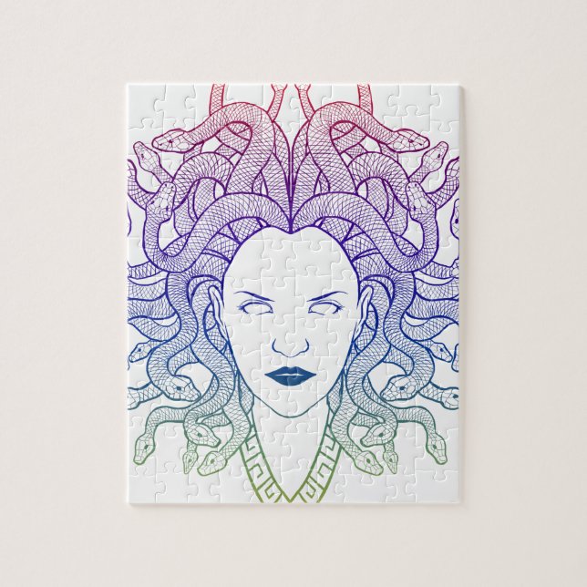 Puzzle Cabeza de la medusa (Vertical)
