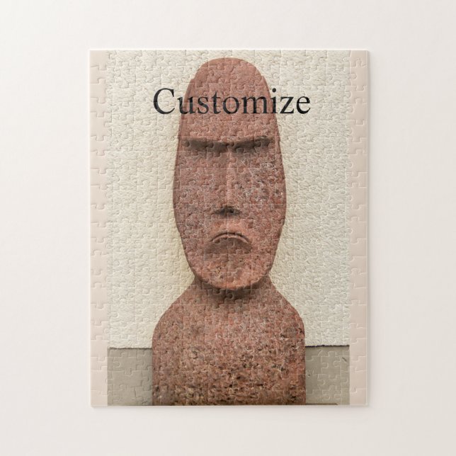 Puzzle Cabeza de Moai de la Isla de Pascua Thunder_Cove (Vertical)