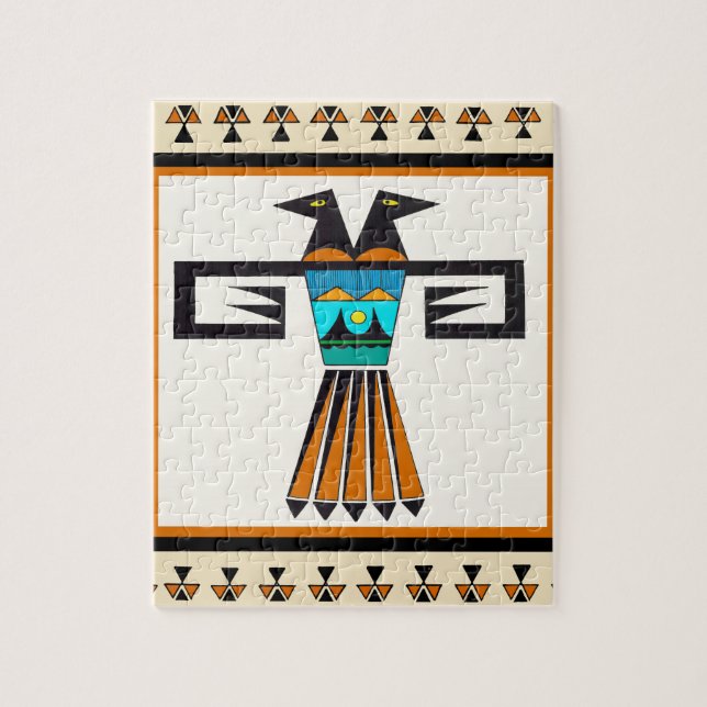 Puzzle Cabeza de pájaro gemela del suroeste (Vertical)